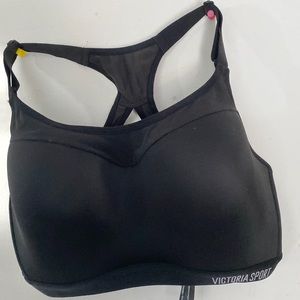 Victoria’s Secret Sports Bra Black 32DDD NWOT!